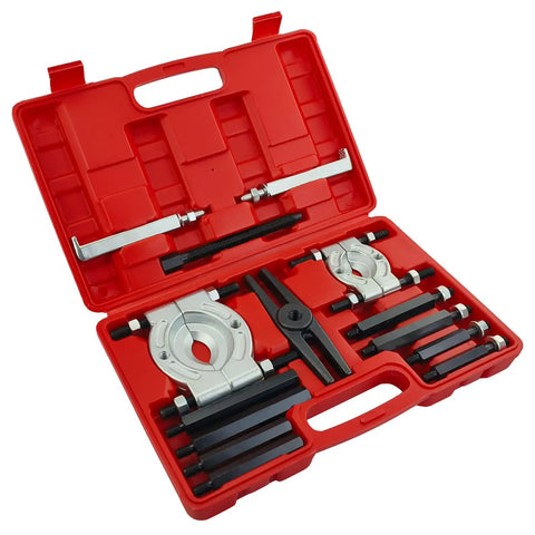 5 Ton Bearing Separator and Puller Set with 2 Inch and 3 Inch Jaw Bearing Splitter Remover Tool Kit, Heavy Duty Drop Forged Steel