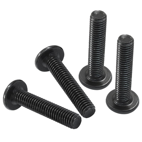 20 Pack M6 30mm Flat Head Socket Cap Screws Countersunk Bolts For Furniture Carbon Steel Fully Threaded With Heavy Duty Strength And Corrosion Resistance Easy Install For DIY Projects And Industrial Use, shown against a white background.