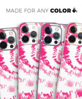 Spiral Tie Dye iPhone 17 Full Body Skin Wrap Kit With Bubble Free Air Release Adhesive Snug Soft Touch Fit No Bulk Protection V6