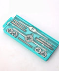 12 Piece Alloy Steel Tap And Die Set For Metric Threads External And Internal Thread Tools Pro Grade Must-Have Home Workshop Kit