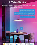 Dining room showcasing Smart WiFi LED Bulb Dimmable RGBWW 2700K 6500K With Alexa SmartThings Compatibility No Hub Required