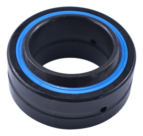 Beefy Heavy Duty Radial Spherical Plain Bearing GE35ES-2RS 35x55x20 Mm With Double Seals Swivel Inner Race Ball Joint Style For Machinery Automotive And DIY Projects, black with blue seals