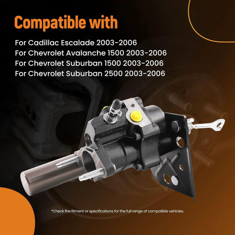 Heavy Duty Hydraulic Power Brake Booster That Slaps Right Into Chevy Tahoe And Gmc Yukon As A Straight Swap with cast iron housing.