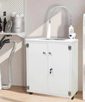 Portable Mobile Hand Wash Station With Hot Water And Temperature Control Self Contained Sink Unit 24x18x39 Inches 110V Power