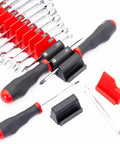Screwdriver Pro Modular Organizer For 13 Tools With Magnetic Base Red Made In USA Built Tough For Real World Jobs Quick Access Custom Config