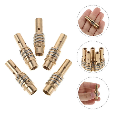 Hot Deal 10pcs Alloy Welding Torch Contact Tip Holder Diffuser Assembly For Mig Mag Guns minimal spatter alloy diffusers