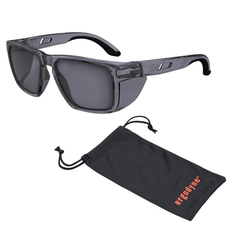 Skullerz Sixten Safety Glasses With Side Shields Anti Fog Anti Scratch ANSI Z87.1 Impact Resistant with microfiber bag