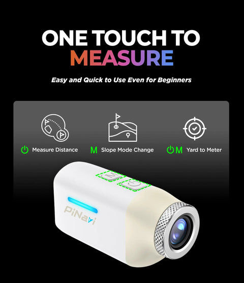 Killer Compact Golf Rangefinder With Slope Mode And Flag Lock Vibration, Dead Accurate One Hand Friendly Build Usb C Rechargeable Magnetic Mount Ace Your Round Waterproof Easy Carry