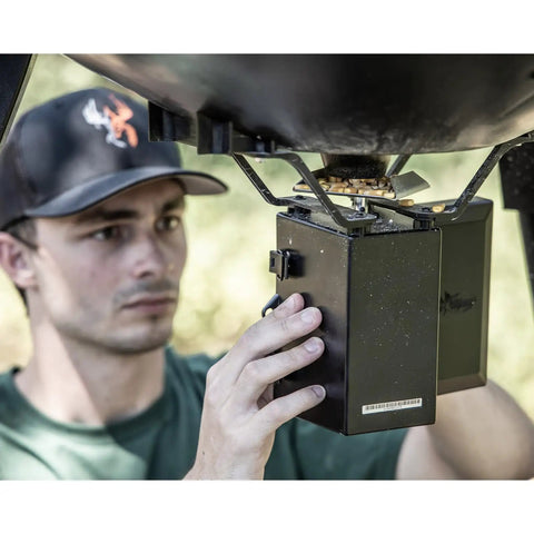 Wildgame Innovations 6v Spinner Plate Game Feeder Accessory Easy To Install Durable Long Lasting Galvanized Steel Replacement For Deer Feed Distribution Fits 14 Inch Motor Shaft Upgrade Hunting Gear