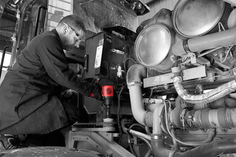 Shop Tested 3/4 Inch Air Impact Wrench Pumping Out 1400 Ft Lbs Mean Torque With Twin Hammer Mechanism And Smooth Pistol Grip Built Like A Tank For Real Mechanic Work