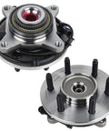 Front Wheel Bearing And Hub Assembly 515046 Fit For 2004 2005 Ford F150 Heritage Front 4WD With 6 Lug Bolts And ABS Reliable Replacement Part