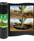 Heavy Duty Bamboo Tree Root Barrier 20ft Long 24in Deep 60mil Thick Weed Blocker for landscaping around cactus