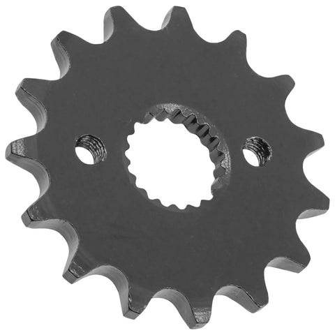 15 tooth front sprocket of Honda CRF150R Drive Chain And Front Sprocket And Rear Sprocket Kit with steel construction for 2007 2017 models