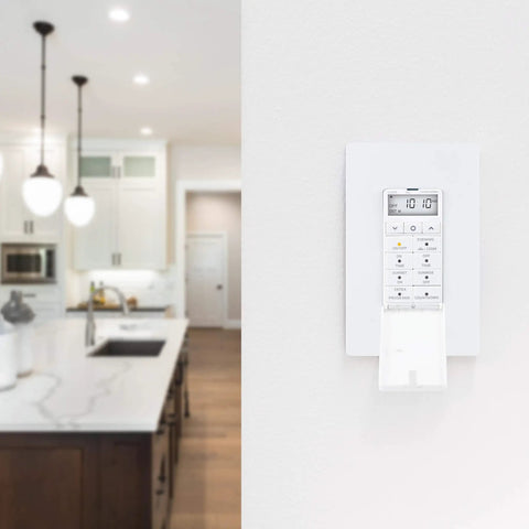 Daysmart 7 Day Digital In-Wall Timer With Sunrise Sunset, Presets And Countdown, Programmable Light Switch installed in kitchen