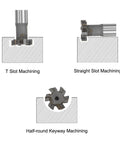 Beast Mode Tungsten Carbide Tip T Slot Milling Cutter End Mill With Twenty Mm Cutting Diameter and flutes in machining uses