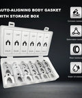 144 Piece Car Alignment Shim Assortment Kit With 1/64 1/32 1/16 And 1/8 Inch Shims For Camber Adjustment And Body Gap Spacing