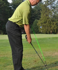 Golf Swing Plane Trainer Aid Delivers Instant Feedback Boost Your Clubhead Speed Add Distance Kill The Slice training in use
