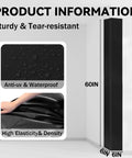 Heavy Duty Wall Corner Guards With Thick Foam Liner For Basketball Courts And Gyms Water Resistant Corner Pads, 60in tall.