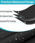 Beefy Hopper Cover For Fertilizer Spreader with 420D Oxford Fabric and Waterproof PU Coating layers illustration