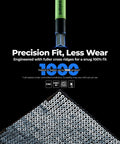 Kickass Triangle Screwdriver Bit Set Built Tough For Impact Drivers And Heavy Workshop Tasks 10 Piece S2 Steel showing precision fit and 1000 screws tested.