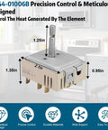 Dual Infinite Switch Replacement For Range Oven Surface Element Control Easy Install No Fuss Heat Regulation