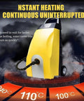 Heavy Duty Commercial Steam Cleaner 3000W High Temp Machine with quick heating feature, ideal for kitchens and upholstery.