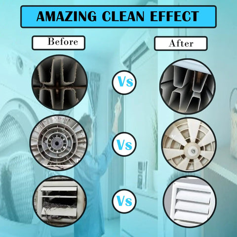 Dryer Vent Cleaning Kit With Flexible Lint Brush For Deep Home Cleaning And Pet Hair Removal Long Fridge Coil Brush Effect