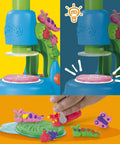 Light-Up Microscope Toy For Kids With Glow Reveal And 9 Accessories In 5 Colors, Electronic Preschool Science Set For Girls And Boys, Includes Nature-Themed Playmat, Battery-Operated Back-To-School Gift For Ages 3 And Up, colorful microscope toy with slides and accessories