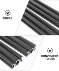 Pro Grade Aluminum Profile Extrusion Linear Rail With Anodized Black Finish for 3D Printer Frames and CNC DIY Rigs