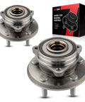 Exact Replacement Front Wheel Bearing And Hub Assembly Pair For 2011-2021 Jeep Grand Cherokee, 2011-2023 Dodge Durango, And 2022 Grand Cherokee WK With 5 Lug Pattern, Premium Quality Hub Bearing For A Smooth Quiet Ride