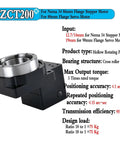 Heavy Duty Hollow Rotary Platform With Shop Grade 360 Motion, cross roller bearing, Nema34 motor compatibility, precise automation.