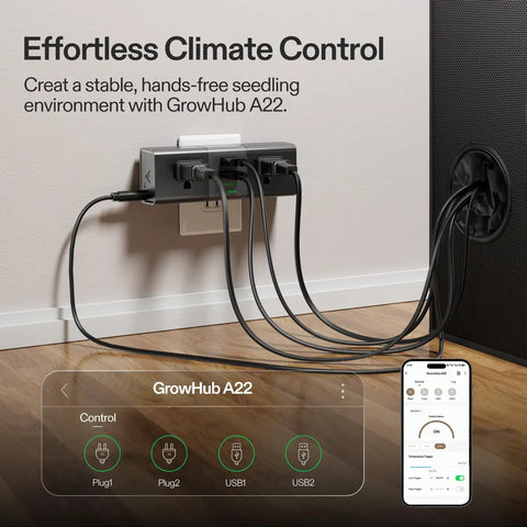 All In One Indoor Plant Propagation Kit With 24x16x20 Clone Tent, Four T5 Full Spectrum Grow Lights, Seed Starter Tray, Heat Mat, Humidifier, And Clip Fan For Easy Germination And Cloning