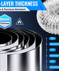 Magnetic Dryer Vent Kit With Airtight Seal And Quick Connect For Easy Hose Attachment Includes 6 Ply Aluminum Foil Duct And 2 Clamps