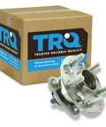 Rear Wheel Bearing And Hub Assembly For Toyota Prius 2010 2015 And Prius Plug In 2012 2015 Direct Fit Replacement For A Smooth Ride And Easy Install No Fuss next to TRQ branded packaging