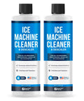 Ice Maker Cleaner And Descaler Kit Pro Grade 2 Pack 16 Fl Oz Each Nickel Safe Descaler Compatible With All Major Brands Made In The USA For Home And Commercial Ice Makers, front view