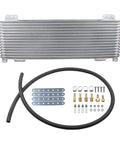 40k Transmission Oil Cooler Kit For Heavy Duty Van, Light Truck, RV And Towing, Low Pressure Drop, 40000 GVW, Mounting Hardware Included, Replaces 47391