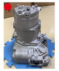 Ride Ready Car Ac Electric Hybrid Compressor Compatible With Mercedes Benz S Class W221 S400 Cooling System Replacement Part A0032305311 side view showing aluminum alloy construction and connection ports