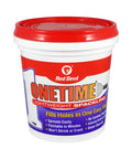 Onetime Lightweight Spackle For Holes And Cracks, Quick Dry No Sand Formula, 1 pint white, plastic tub with red lid, Made in USA