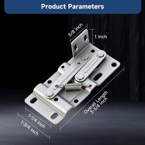 Tip Out Tray Hinges For Sink Front Cabinets Space Saver, 1 Pair, 45 Degree Tilt Out Hinges With Hidden Pivot Scissor Support