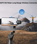 Wireless Lavalier Microphone For iPhone Android And PC With AI Noise Reduction, 164-Foot Range demonstration