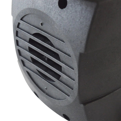 Close-up of vented end cap on Beefy 4.5KW 220V ER32 Square Spindle Motor For CNC Routers Up To 18000 RPM 3 To 20mm Collet Range