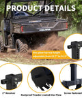 Product details of Beefy 34 Inch Disc Plow Harrow Heavy Duty With Adjustable Height and Wide Cut for ATV UTV Attachments.