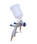 Pro Grade Lvlp Spray Gun Featuring Gravity Feed Reservoir Lightweight Aluminum Body Holds 20 Oz Cup Paired With Exact 1.3 Millimeter Nozzle