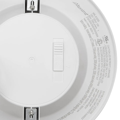 5 Inch And 6 Inch Retrofit Recessed Led Downlight, 1300 Lumens, 5 Color Temperatures, 13 Watt Equals 100 Watt Bulb, Easy Drop In Install, Killer Brightness For Your Space