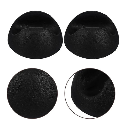 12 Piece Set Hairpin Table Leg Caps Rubber Feet For Furniture Easy Clip On Install Wear Resistant PVC Hemispherical Floor Protectors