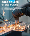 Two Pack 20 Gauge Steel Sheet Metal 12 By 6 Inch Cold Rolled Plate Flat Weldable Surface Built Tough For Heavy Duty Fabrication DIY Projects And Metalworking High Strength Carbon Steel cutting and welding