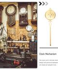 Durable Metal Pendulum Replacement For Wall Clocks And DIY Timepiece Projects, premium quartz repair accessory displayed