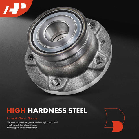 Rear Wheel Bearing And Hub Assembly For Ram ProMaster City 2015 2016 2017 2018 2019 2020 2021 2022 Heavy Duty Drop In Ready Replacement