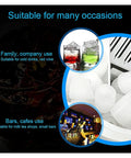 Portable Electric Countertop Ice Maker Featuring Automatic Self Clean Cycle Yields Thirty Three Pounds Of Crisp Ice Daily And Produces Twelve Cubes In Just Nine Minutes No Sweat Compact Footprint Saves Valuable Kitchen Counter Space, showcasing ice cubes for drinks.