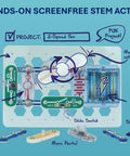 Beginner Electronics Snap Together Kit For Kids Ages 5 To 9 STEM Exploration Project Kit To Build Real Working Circuits diagram